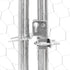 Chicken Run with Roof 2.5x4x2.25 m Galvanised Steel