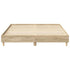 Bed Frame No Mattress Sonoma Oak 150x200 cm Engineered Wood