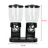 TOQUE Double Cereal Dispenser Dry Food Black-2006733302156890114