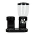 TOQUE Double Cereal Dispenser Dry Food Black-2006733302156890116