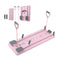Pilates Reformer Abdominal Exercise Board Push Up Set Fitness Pink