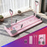Pilates Reformer Abdominal Exercise Board Push Up Set Fitness Pink