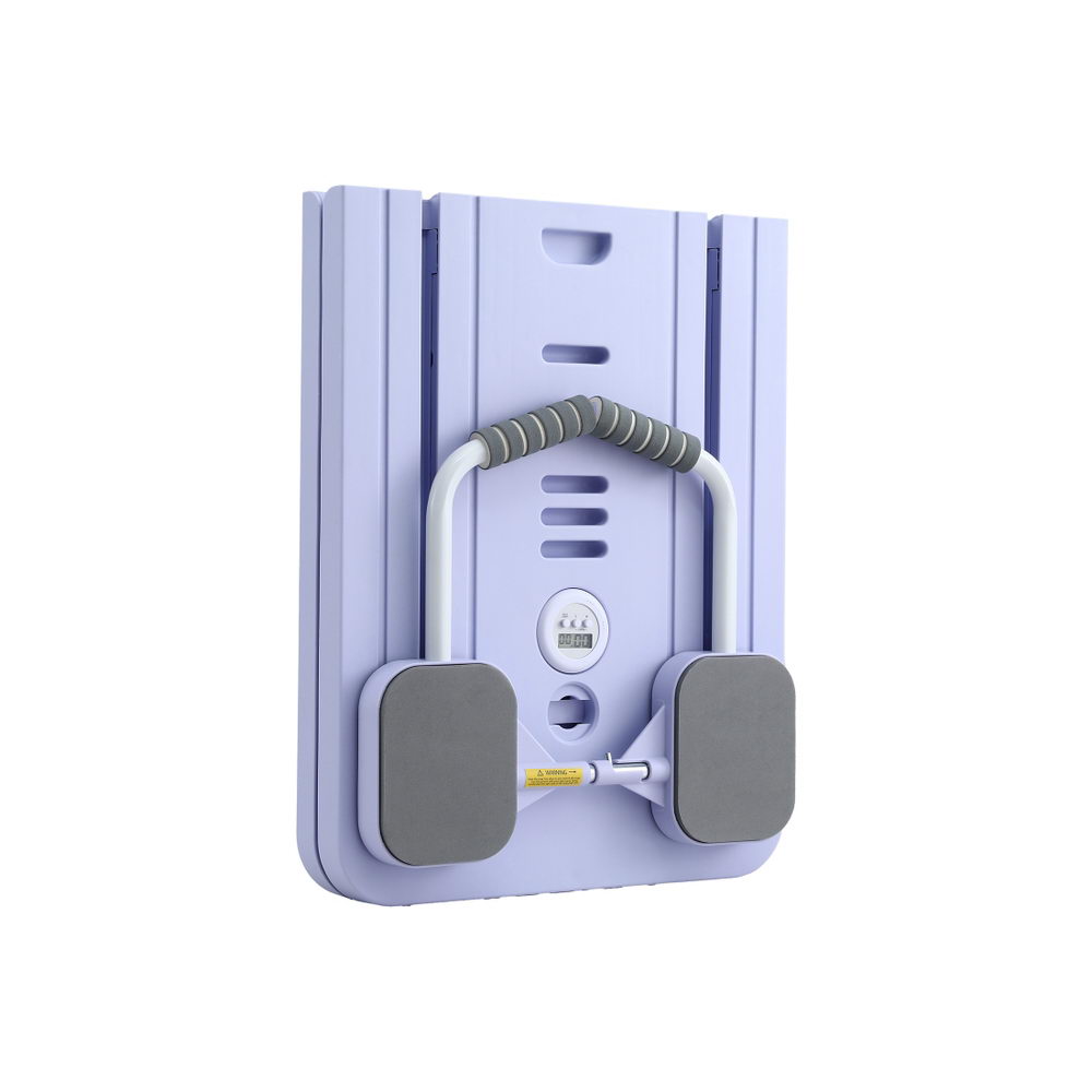 Pilates Reformer Abdominal Exercise Board Push Up Set Fitness Purple