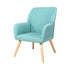 Armchair Fabric Couches Blue