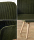 Armchair Lounge Sofa Chair Sherpa Accent Couch Green