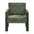 Armchair Velvet Chairs 1 Seater Lounge Sofa Chair Green