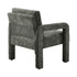 2x Armchair Velvet Accent Chairs 1 Seater Lounge Sofa Grey