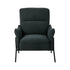 Armchair Velvet Fabric Lounge Chair Accent Chair Grey