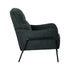 Armchair Velvet Fabric Lounge Chair Accent Chair Grey