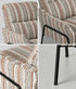 Armchair Chenille Fabric Lounge Chair Accent Chair Brown