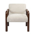 2x Armchair Accent Fabric Chair Lounge Sofa Walunt