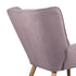 Armchair Fabric Upholstered Tub Chair Pink