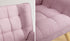 Armchair Fabric Upholstered Tub Chair Pink