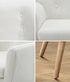 3x Armchair Lounge Chair Sherpa Tub Chairs Sofa White