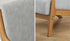Armchair Wood Couches Light Grey