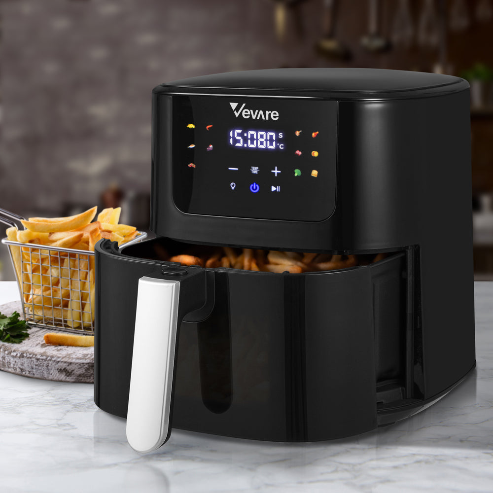 Air Fryer 5L Oven LCD Touch Oil Free Cooker 1500W