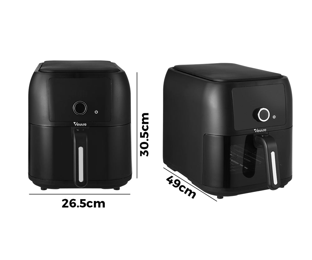 Air Fryer 8L Oven Digital Touch Oil Free Cooker 1700W