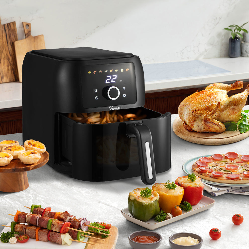 Air Fryer 8L Oven Digital Touch Oil Free Cooker 1700W