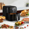 8L Air Fryer – 1700W, 8 Presets, Viewing Window, 360° Air Circulation, Black