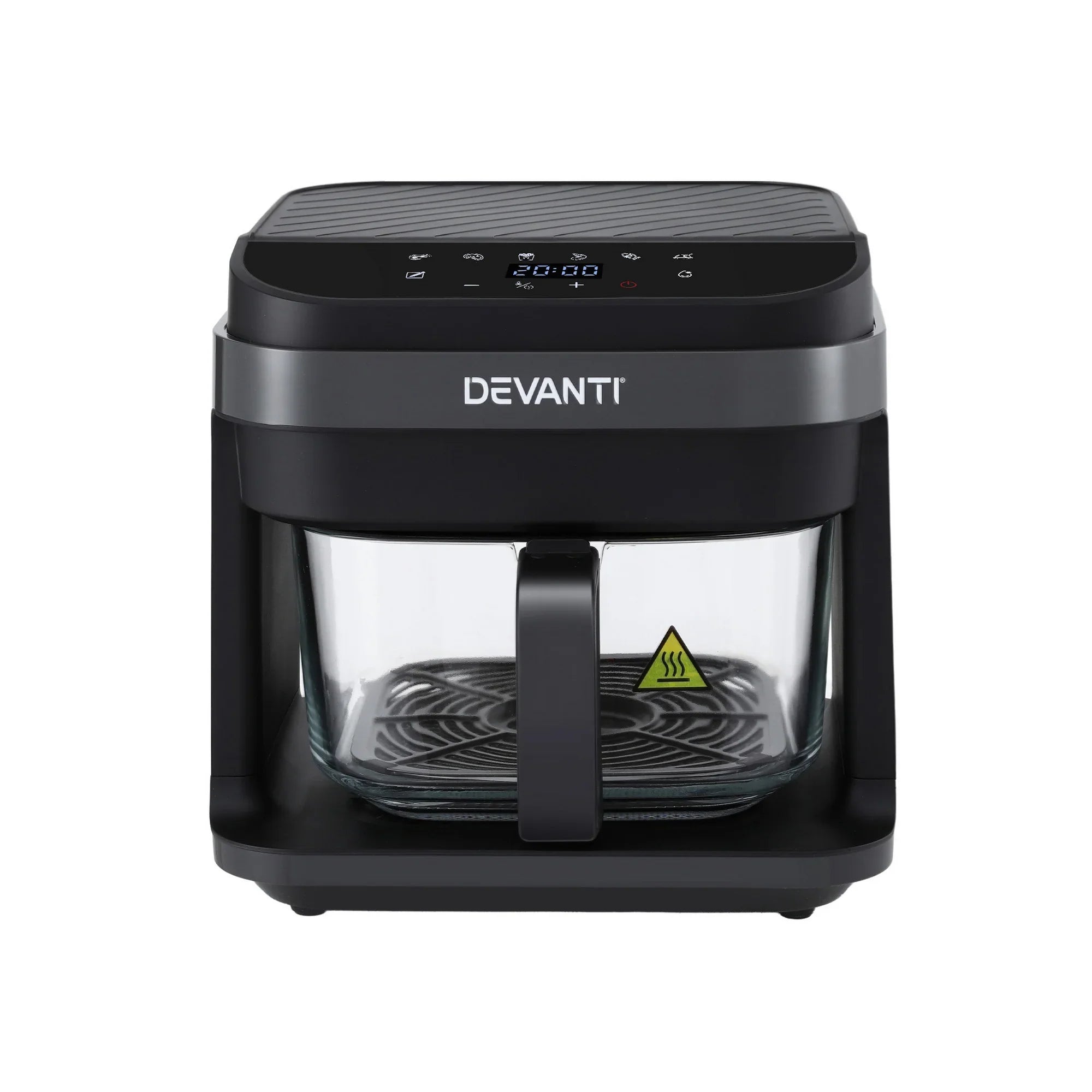 Air Fryer 5.5L Touch Control Electric Cooker 1200W Black