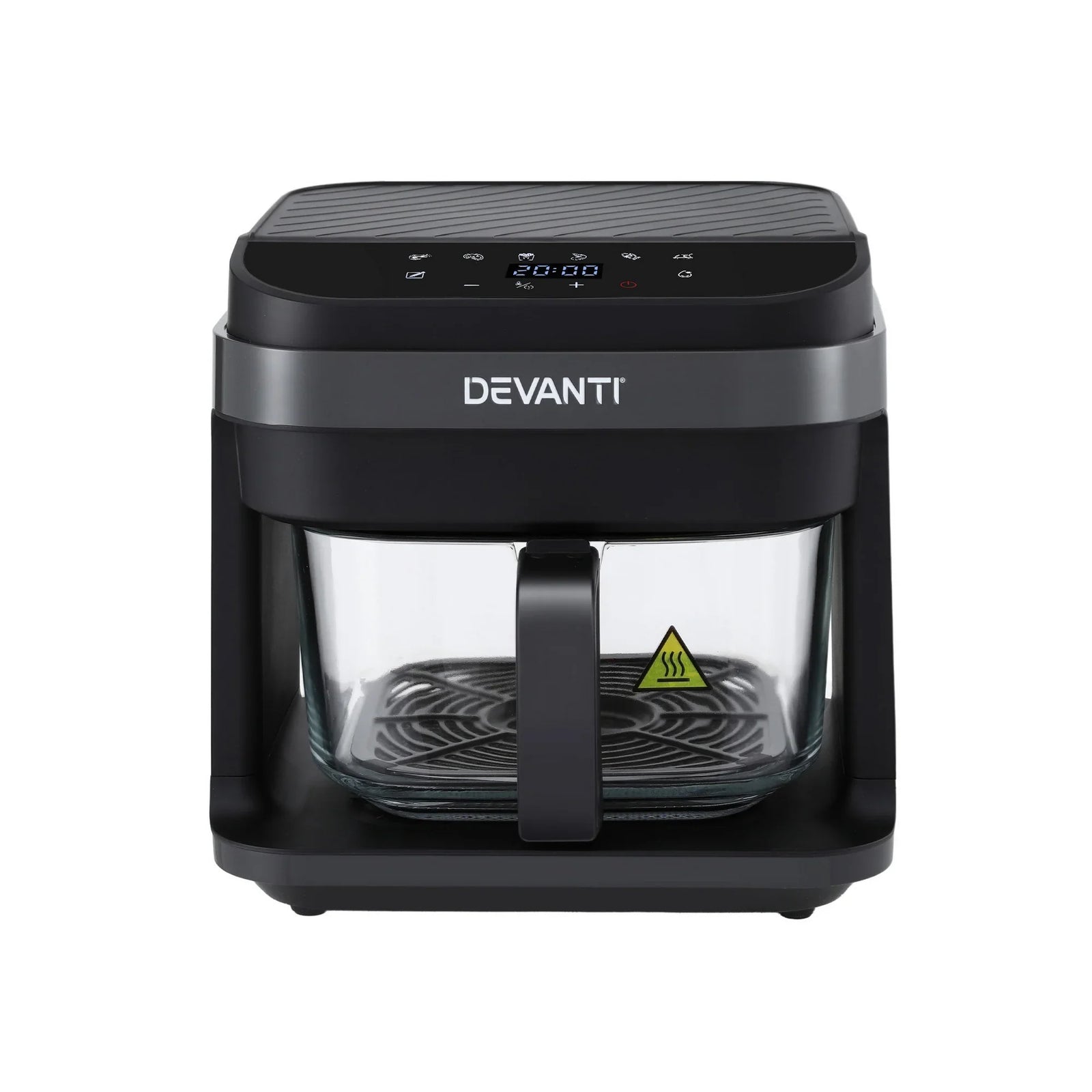 Air Fryer 5.5L Touch Control Electric Cooker 1200W Black