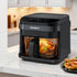 Air Fryer 5.5L Touch Control Electric Cooker 1200W Black