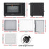 Air Fryer Oven 32L – 16 Presets, LCD Touch, 1700W, Black