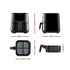 7L Air Fryer – 8 Presets, LCD Touch, 360° Air Circulation, Stainless Steel