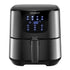 7L Air Fryer – 8 Presets, LCD Touch, 360° Air Circulation, Stainless Steel