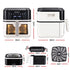 Devanti 8L Air Fryer BBQ Grill 2-in-1 Flip 1650W Touch Control Oil Free White