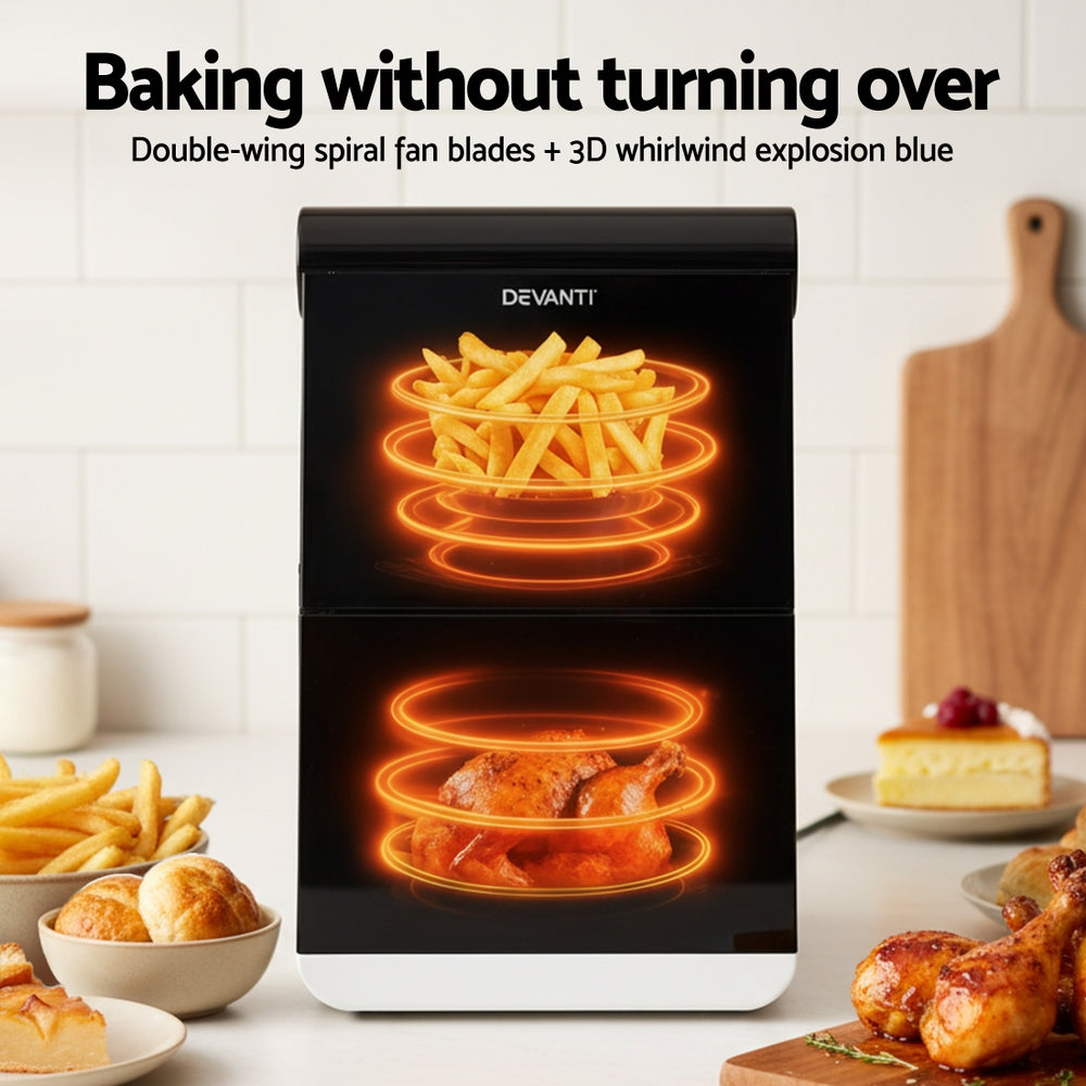 Air Fryer Oven 11L Dual Zone Fryers