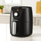 2.5L Black Air Fryer Knob Fryers