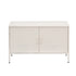 Artiss Buffet Sideboard Metal Cabinet - BASE White