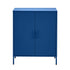 Artiss Metal Locker Cabinet Blue Storage Sideboard Buffet Cabinet 80cm