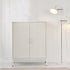 Artiss Buffet Sideboard Metal Cabinet - SWEETHEART White