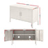 Artiss Buffet Sideboard Metal Cabinet - SWEETHEART White