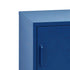 Artiss Bedside Table Metal Cabinet - Blue