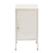 ArtissIn Mini Metal Locker Storage Cabinet Steel Organizer White Lockable