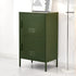 ArtissIn Metal Storage Cabinet Steel Sideboard Buffet Cupboard Green 60cm