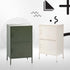 ArtissIn Metal Storage Cabinet Steel Sideboard Buffet Cupboard Green 60cm