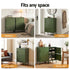 2x Buffet Sideboard Cabinet Storage Cupboard 2 Doors Metal Green DOUBLE