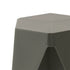 Set of 2 Puzzle Stools Side Table Stackable Indoor Outdoor Grey