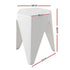 4PC Puzzle Stool Bar Stools Stackable White