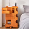 In Storage Trolley Bedside Table 5 Tier Cart Boby Replica Orange