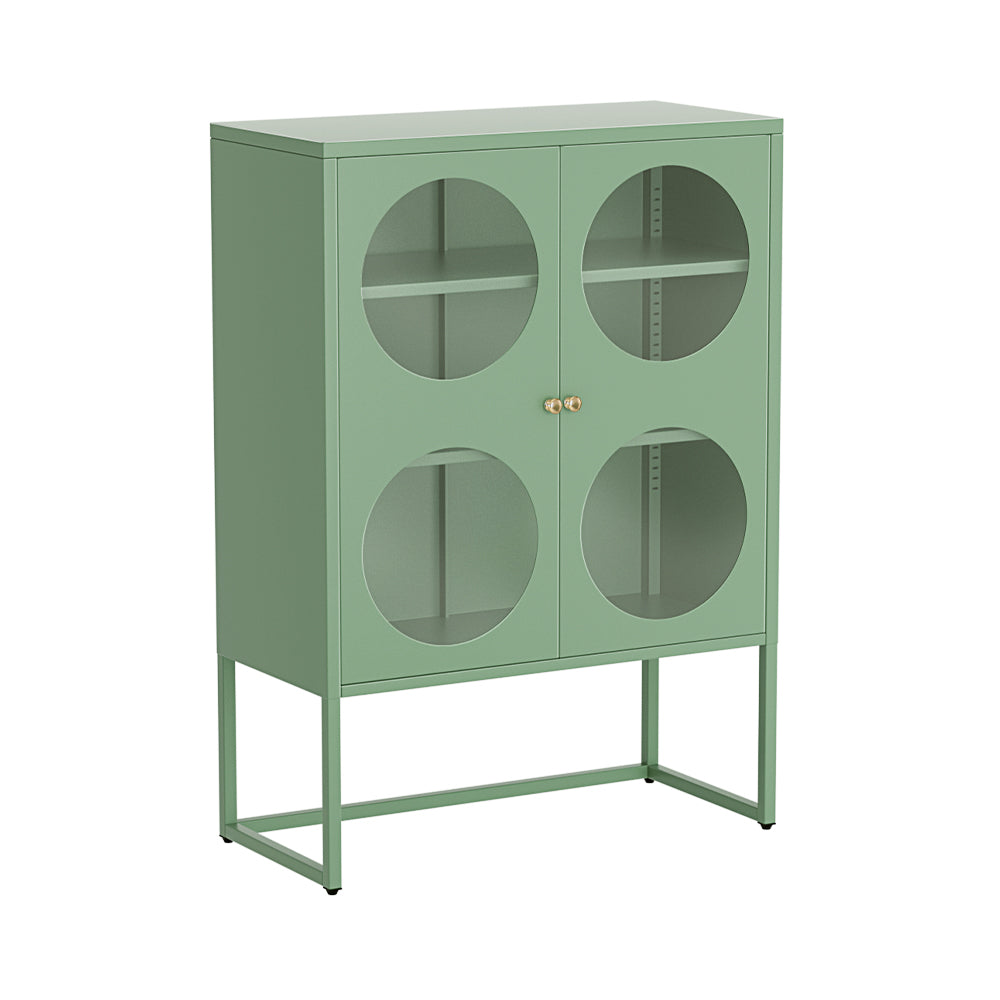 Artiss Buffet Sideboard Metal Cabinet - ELLA Green