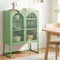 Artiss Metal Buffet Sideboard Cabinet 2 Door Storage Unit Elma Green Steel