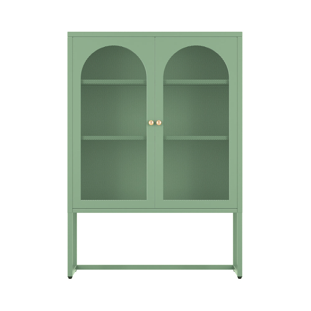 Artiss Buffet Sideboard Metal Cabinet - ELMA Green