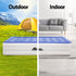 Weisshorn Air Mattress Single Inflatable Bed 46cm Cube Airbed