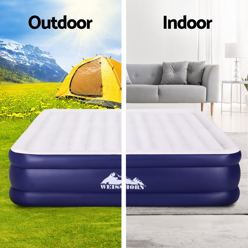 Weisshorn Air Mattress King Inflatable Bed Air bed 51cm