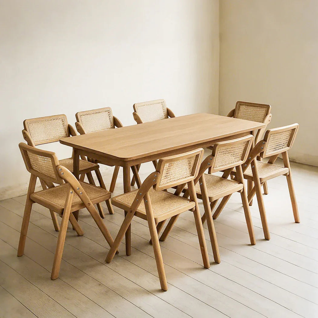 Levede 8X Dining Chairs Foldable Accent-2006732726669021191
